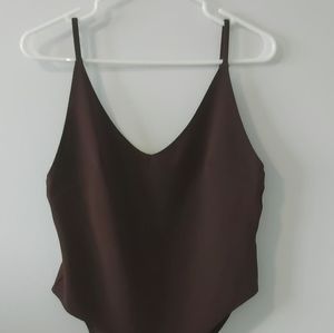 SLEEK CHOCOLATE BROWN BODYSUIT